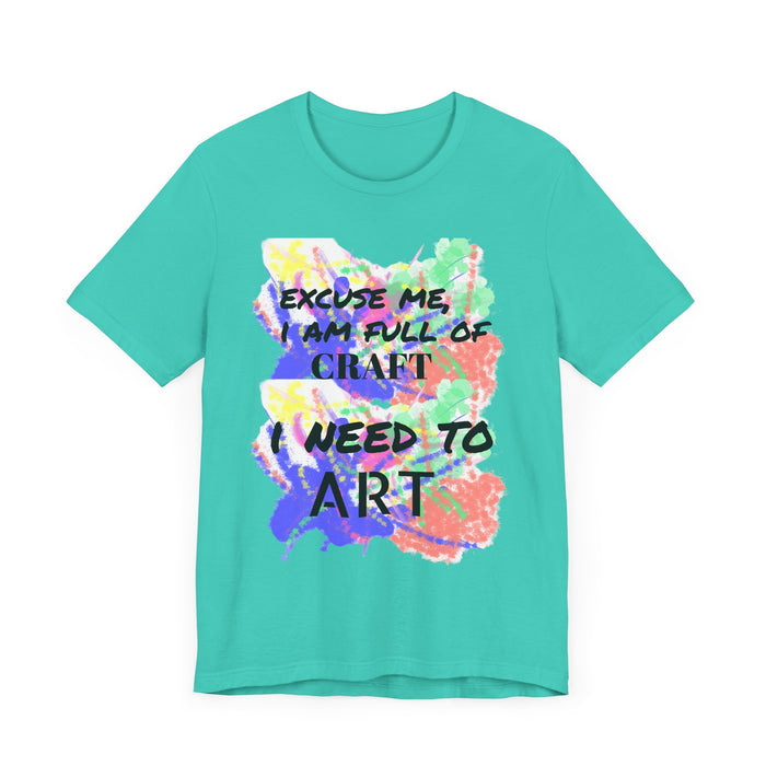 Artist Funny Tee - Craft Happens