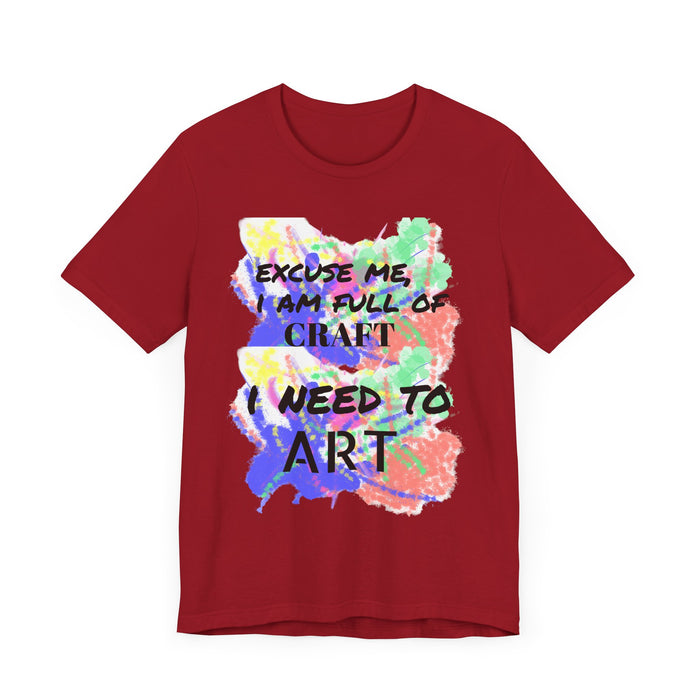 Artist Funny Tee - Craft Happens