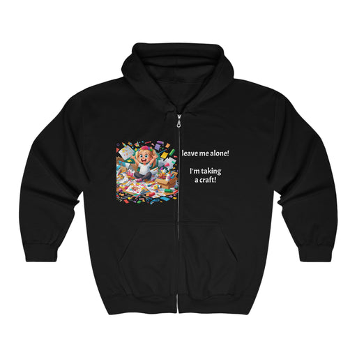 Unisex Heavy Blend™ Full Zip Hooded Sweatshirt - Craft Happens