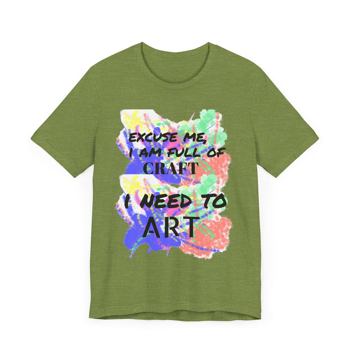 Artist Funny Tee - Craft Happens