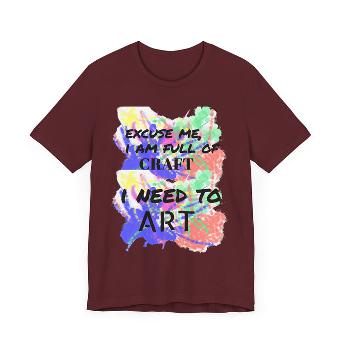 Artist Funny Tee - Craft Happens