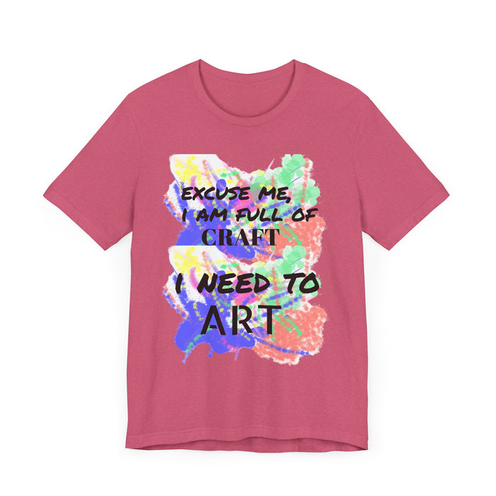 Artist Funny Tee - Craft Happens